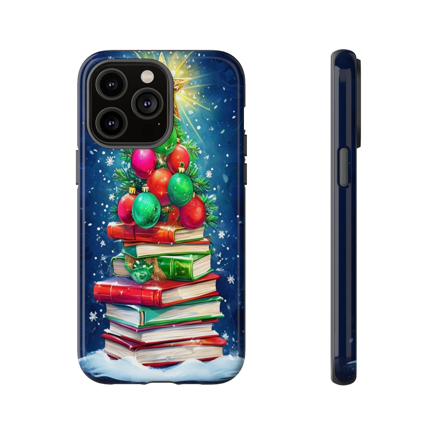 Cute Christmas Books Phone Case