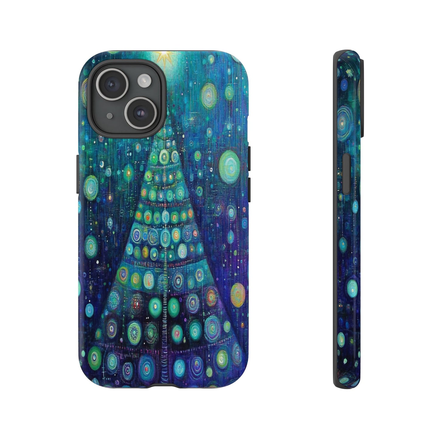 Phone Case - Beautiful Abstract Christmas Tree Design