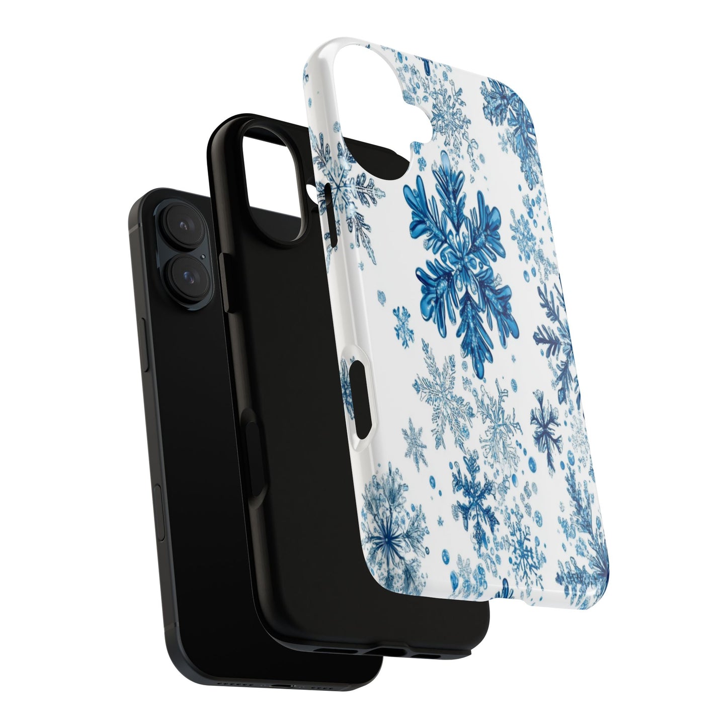 Blue Snowflake Phone Case