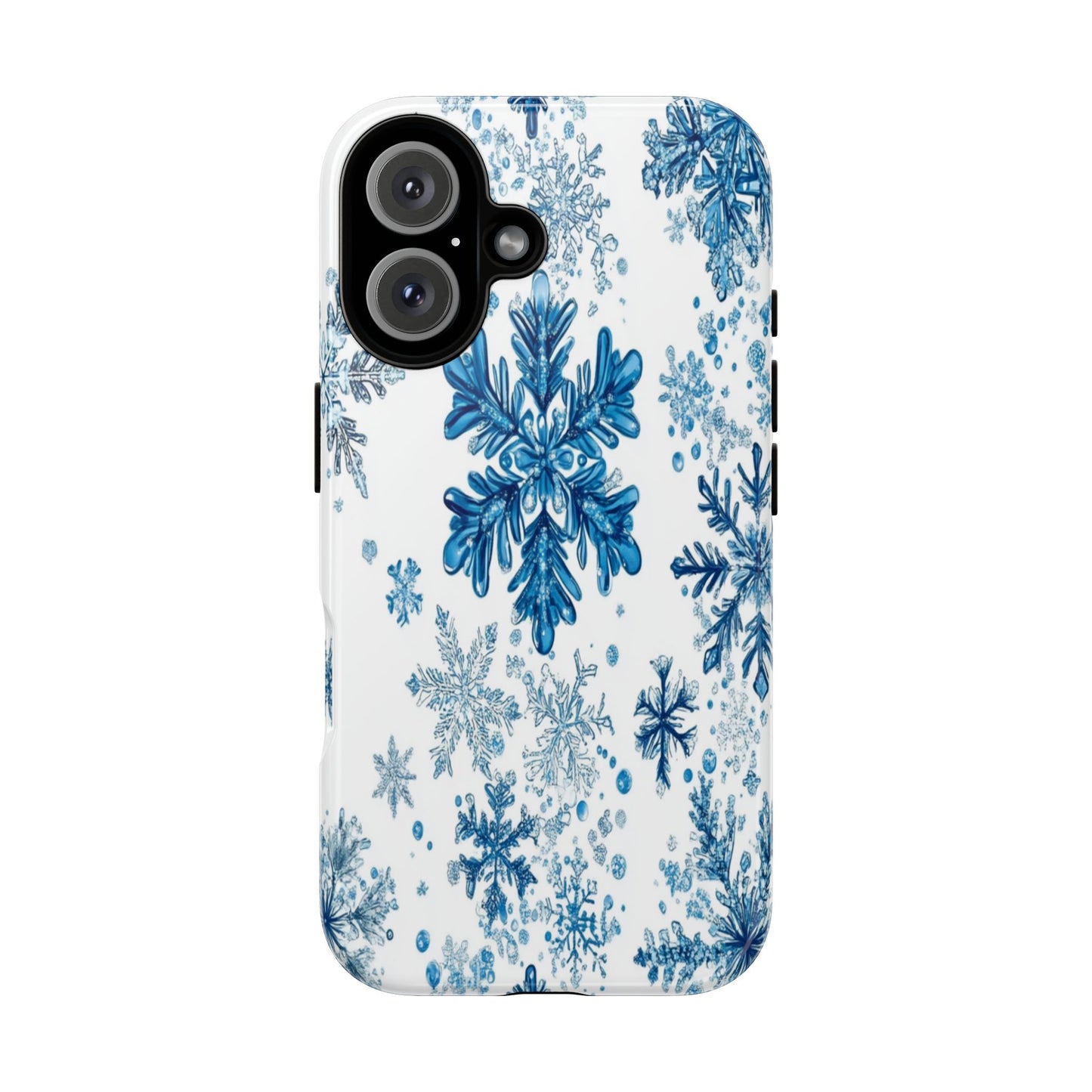 Blue Snowflake Phone Case