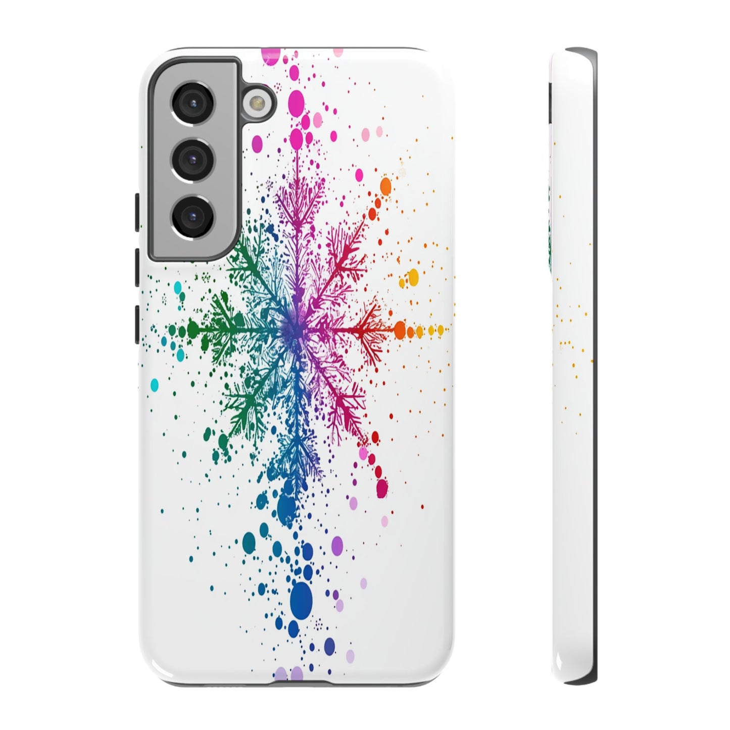 Beautiful Colorful Snowflake Design