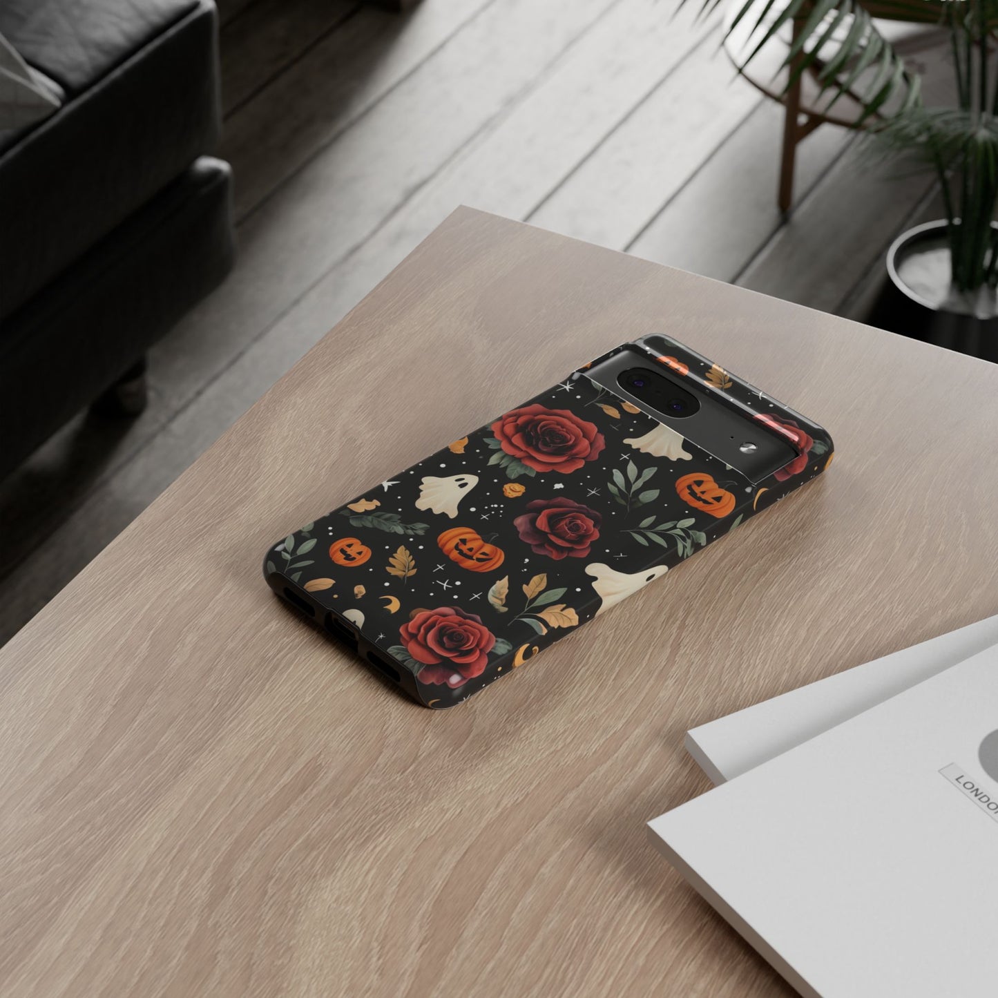 Roses and Ghosts Phone Case