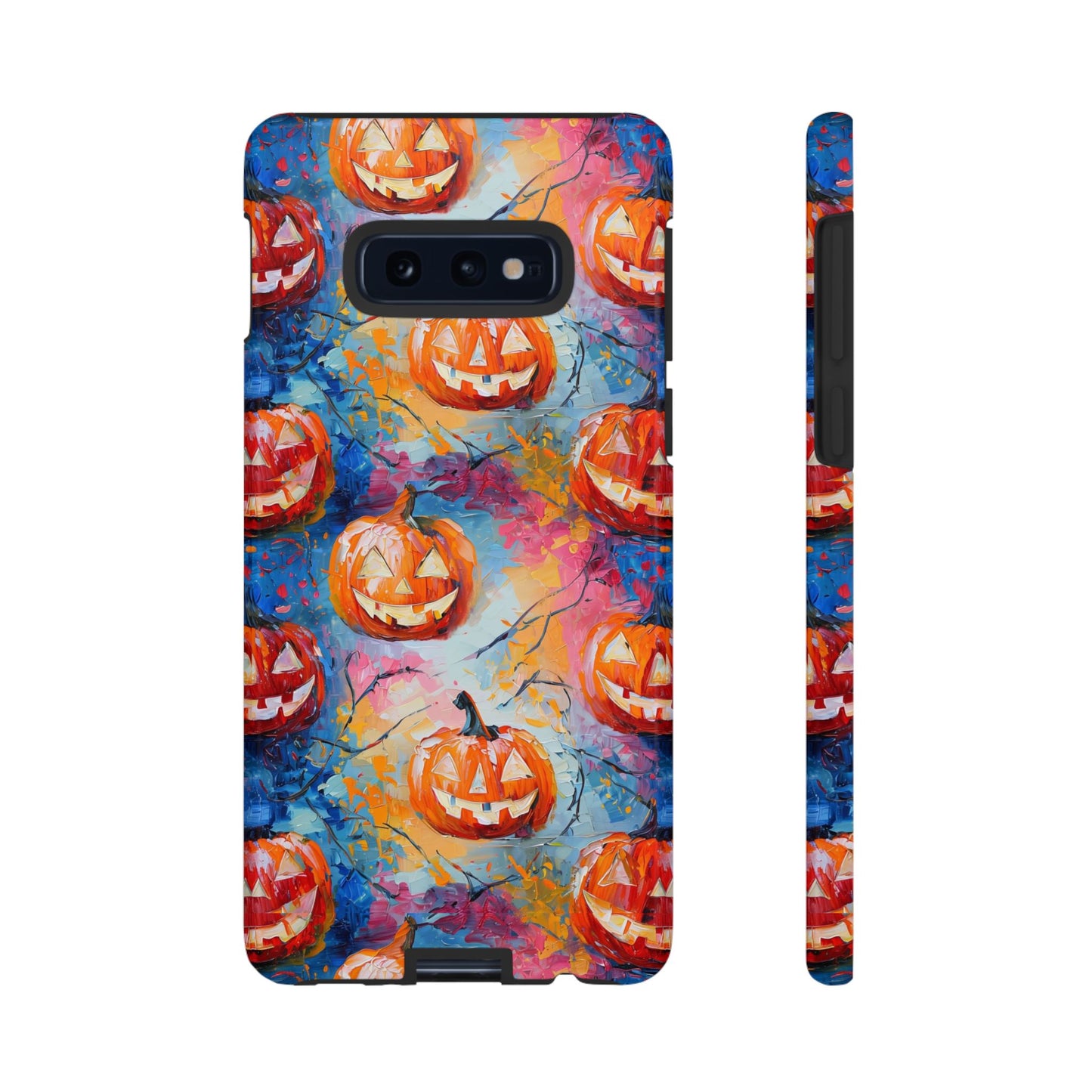 Abstract Jack-O-Lantern Phone Case