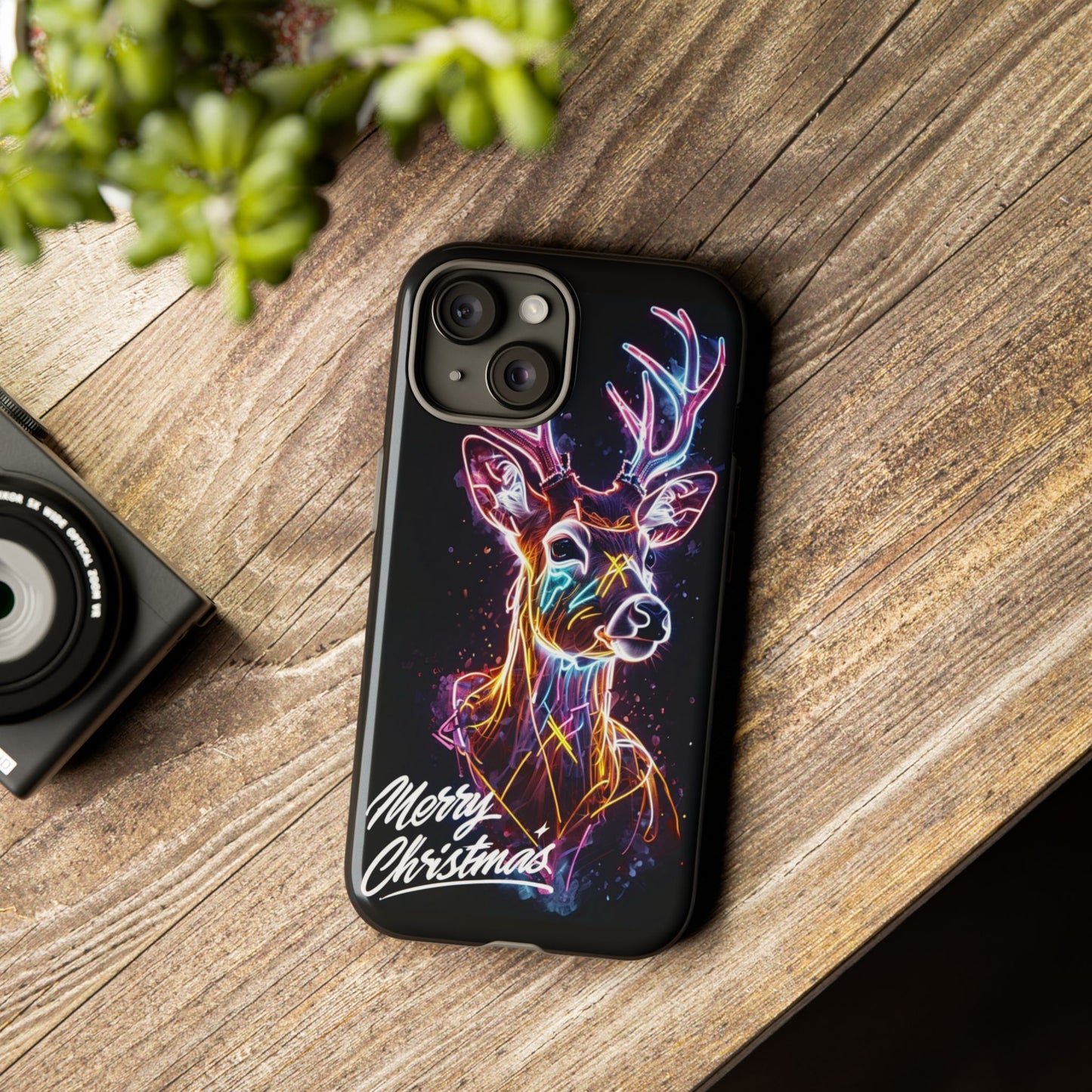 Glowin' Reindeer Phone Case