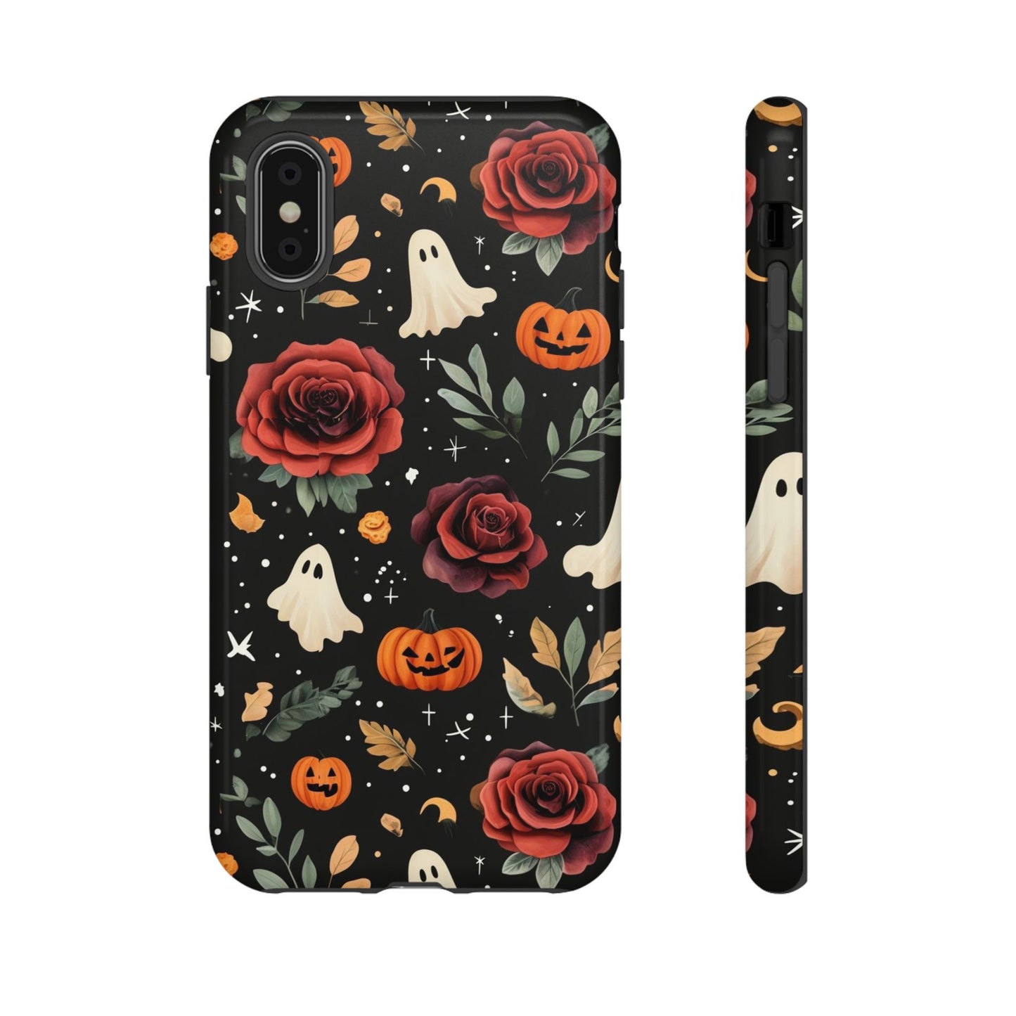 Roses and Ghosts Phone Case