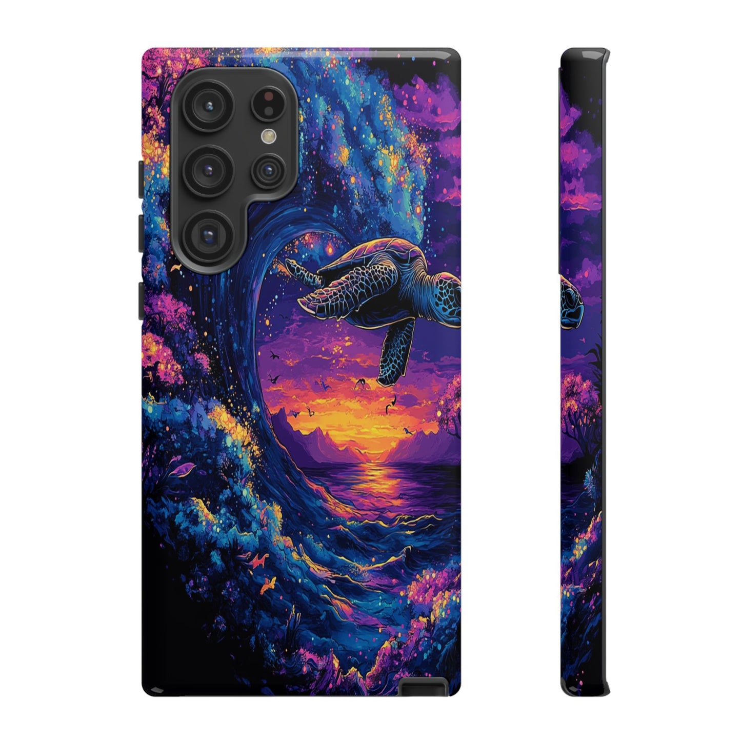 Cosmic Sea Turtle Tough Cases