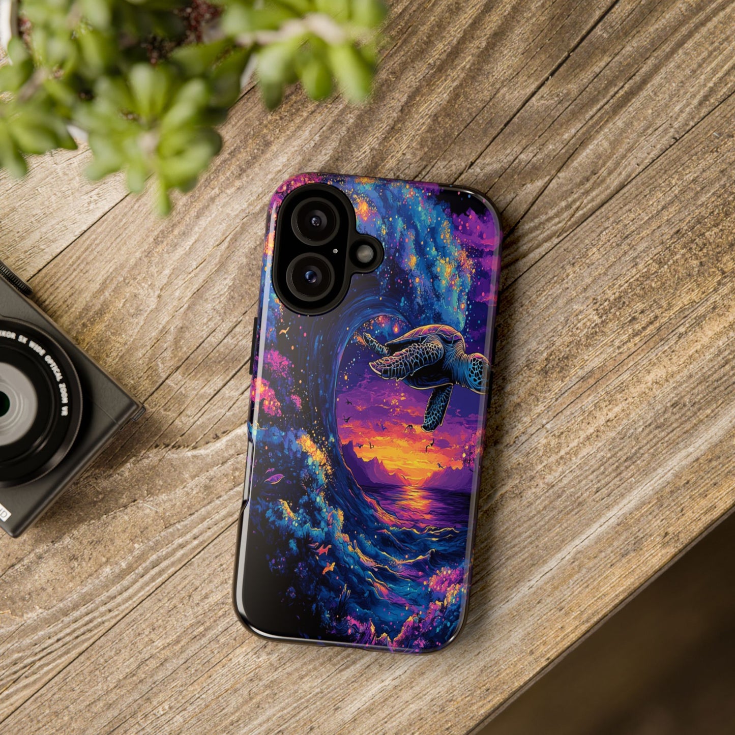 Cosmic Sea Turtle Tough Cases