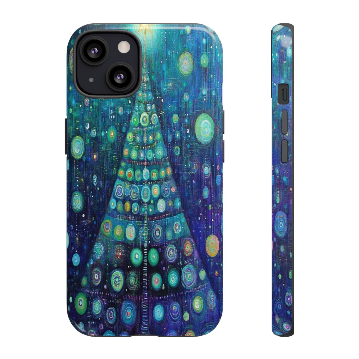 Phone Case - Beautiful Abstract Christmas Tree Design