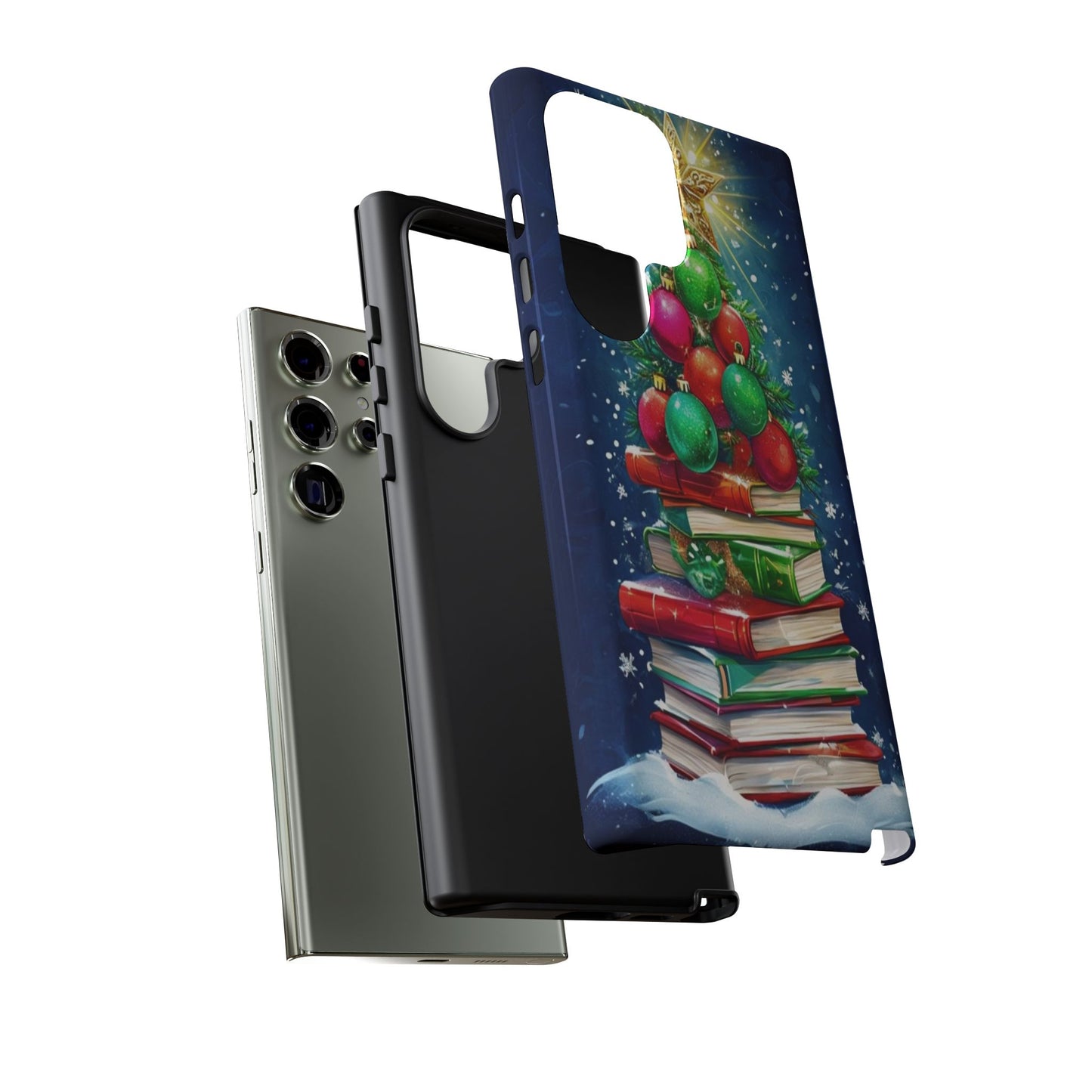 Cute Christmas Books Phone Case