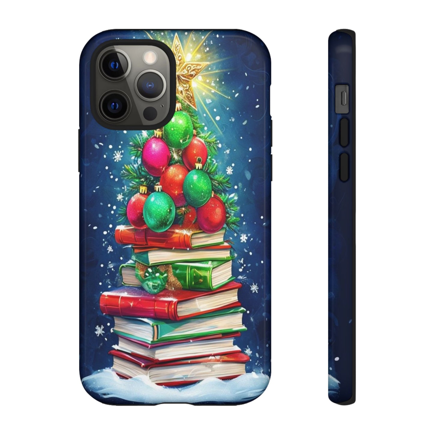 Cute Christmas Books Phone Case