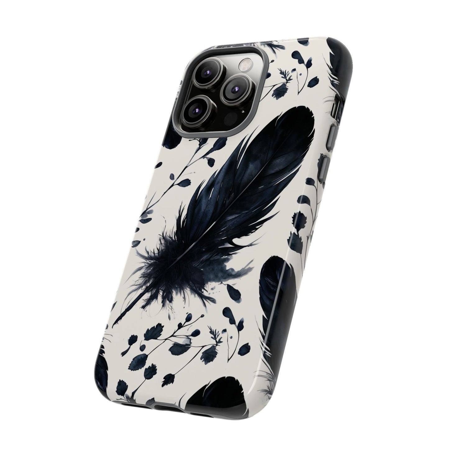 Raven Feather Phone Case