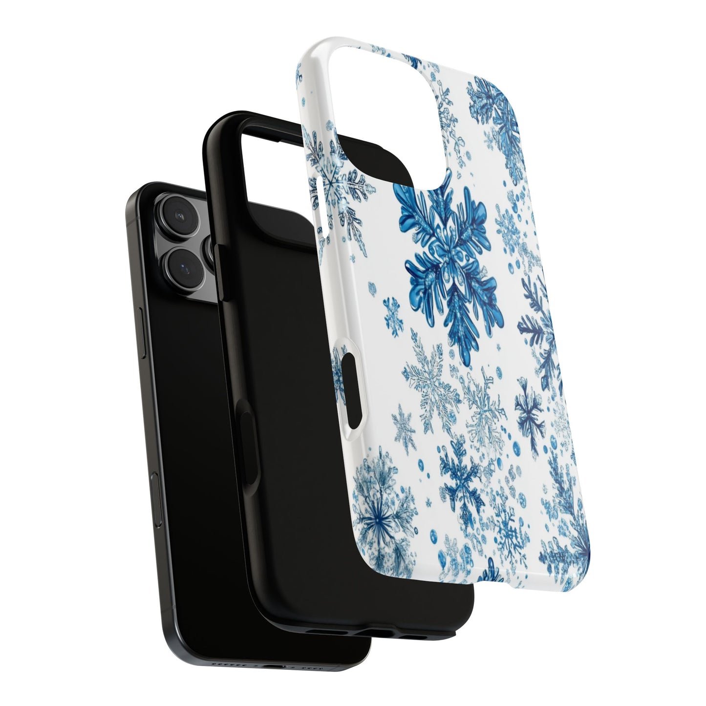 Blue Snowflake Phone Case