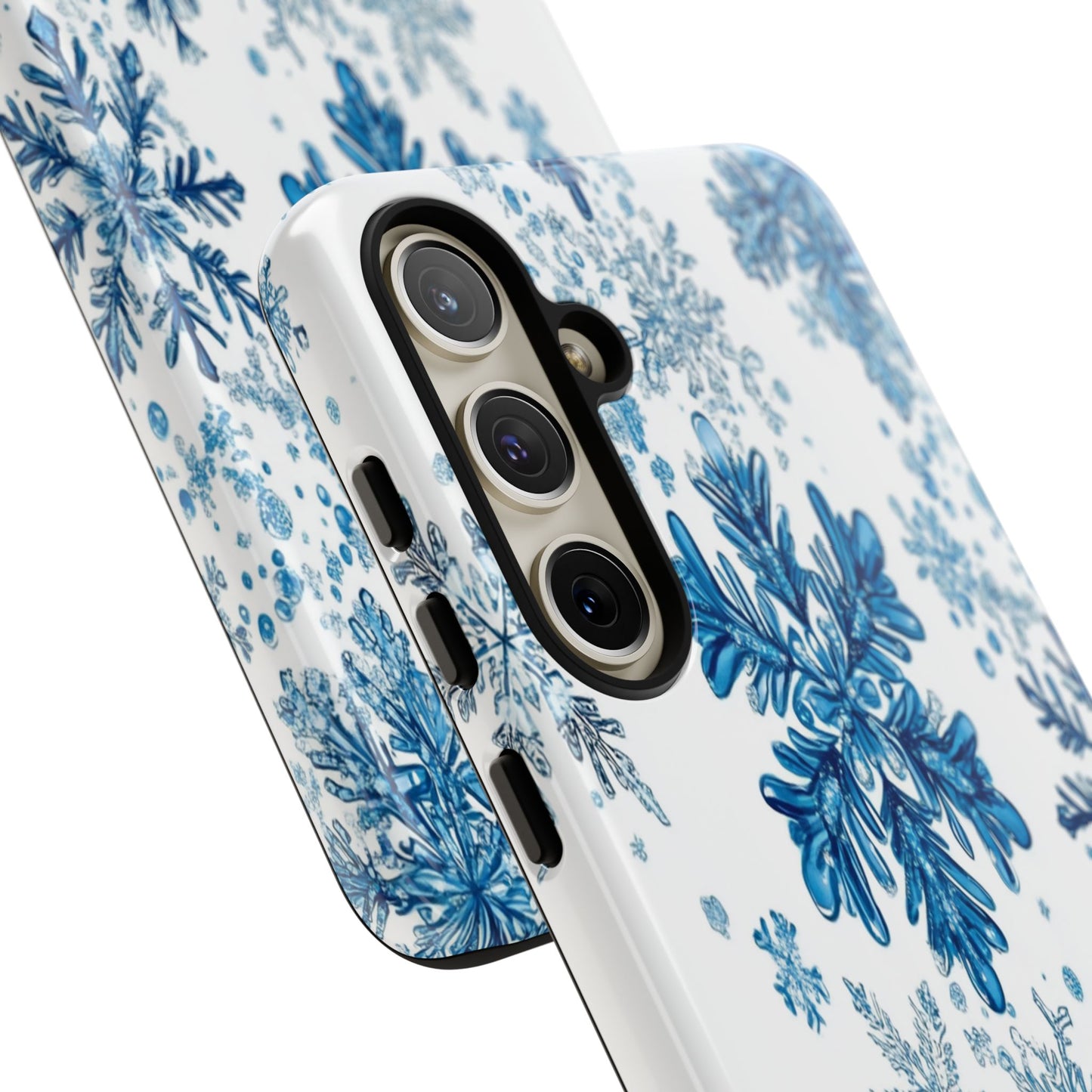 Blue Snowflake Phone Case