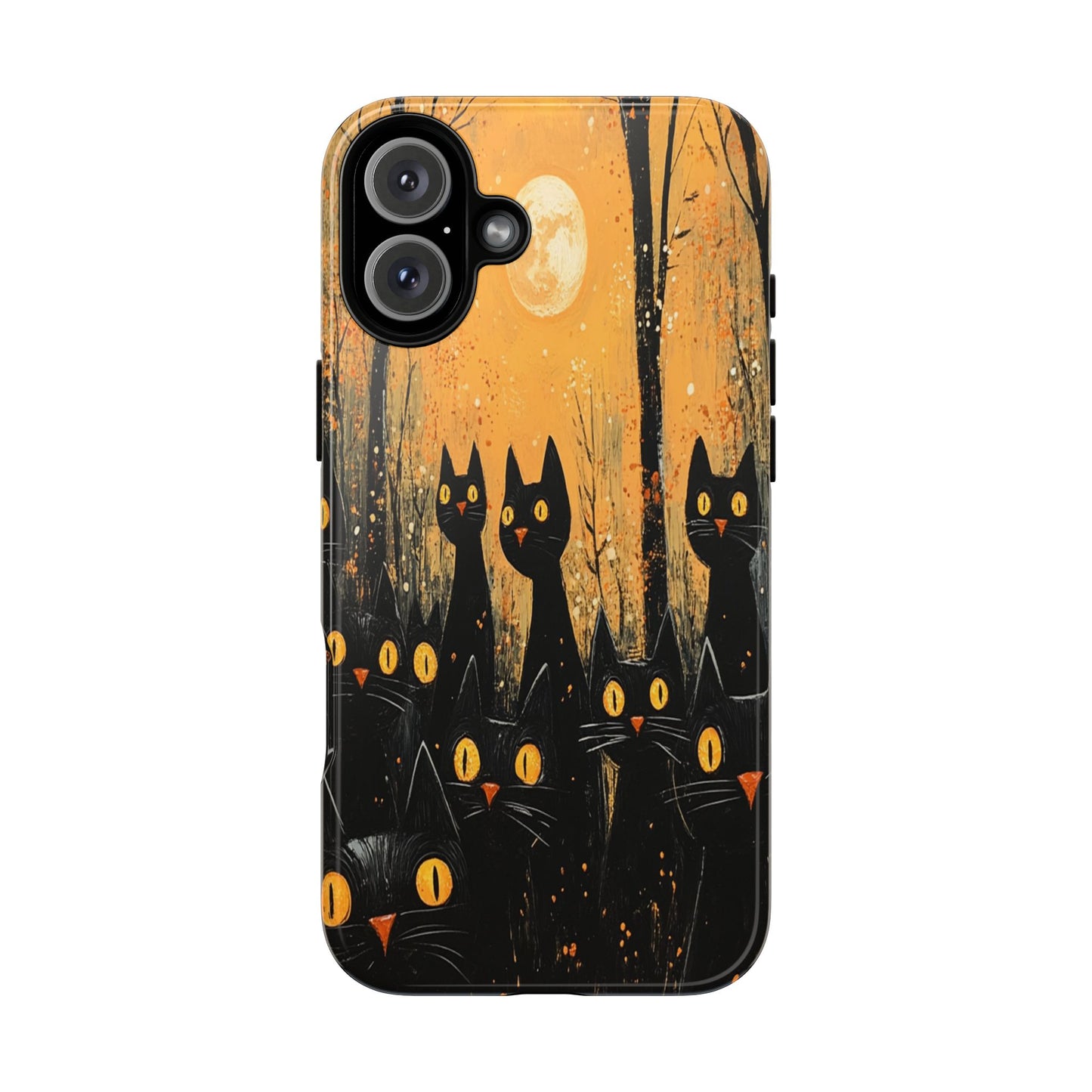 Midnight Whiskers Phone Case