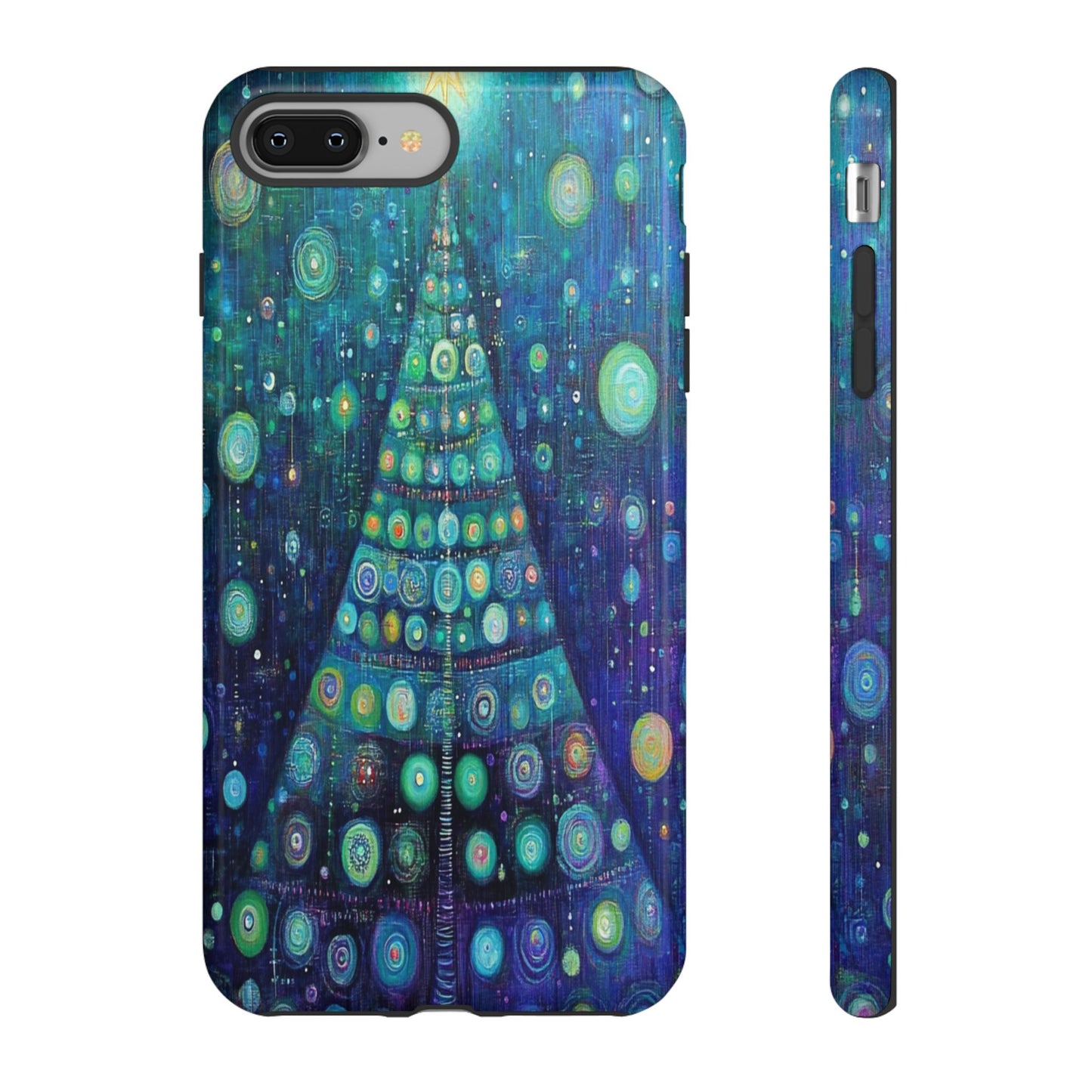 Phone Case - Beautiful Abstract Christmas Tree Design