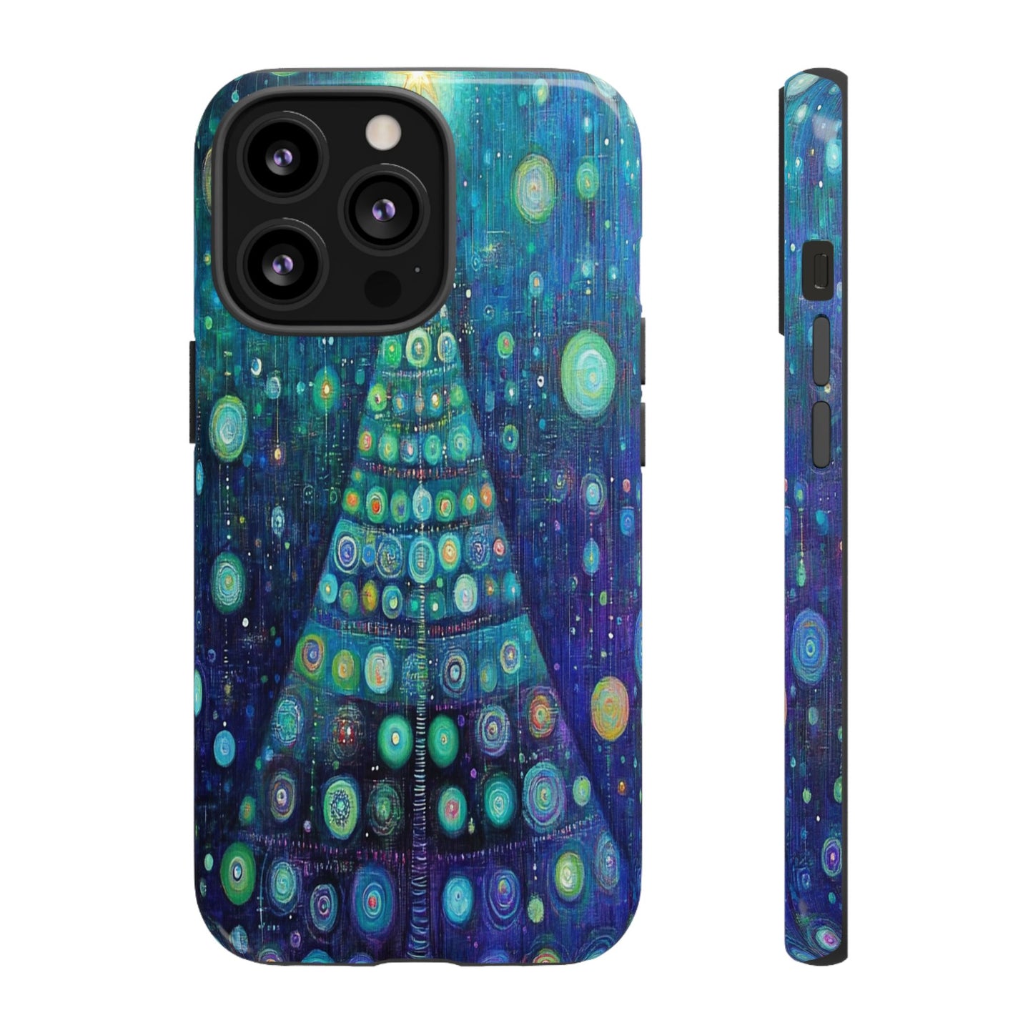 Phone Case - Beautiful Abstract Christmas Tree Design