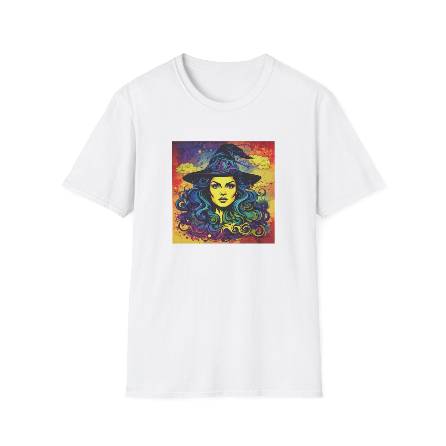 Psychedelic Witch Unisex Softstyle T-Shirt