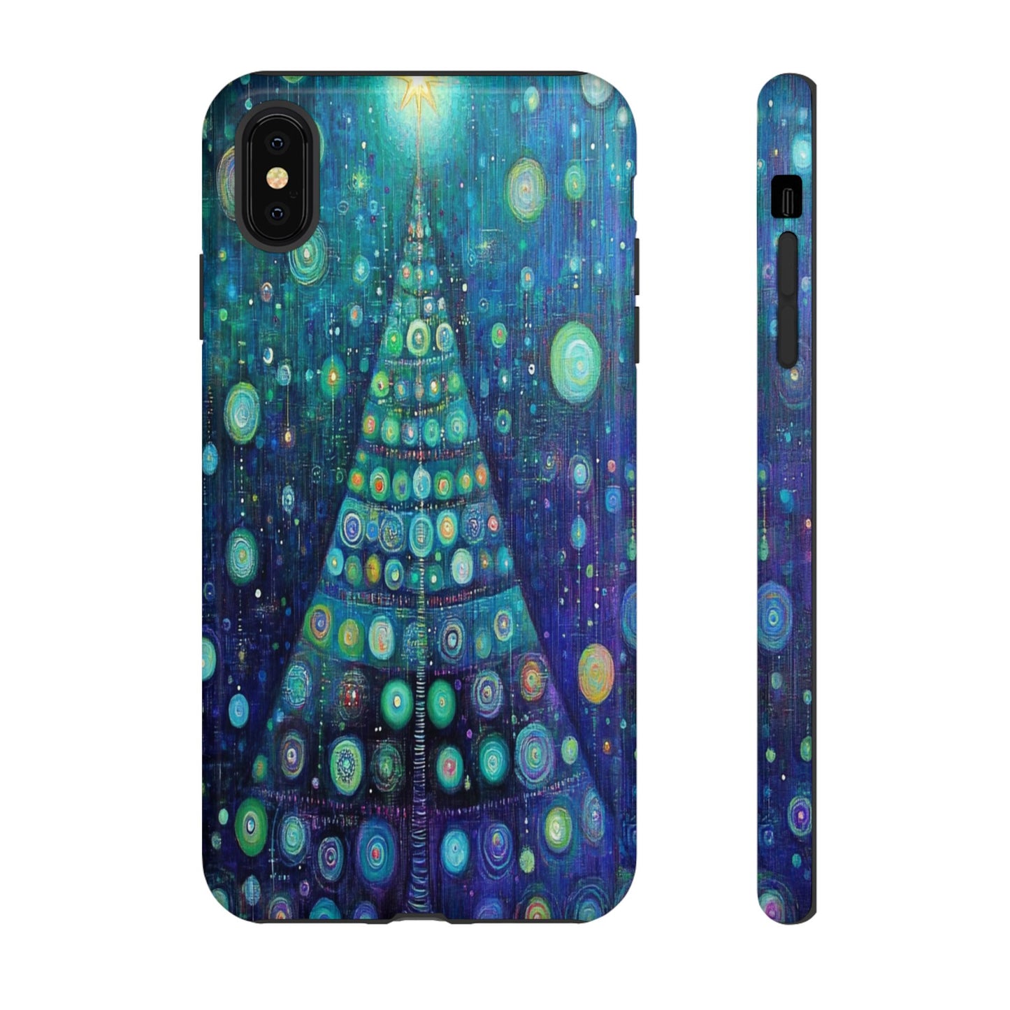 Phone Case - Beautiful Abstract Christmas Tree Design