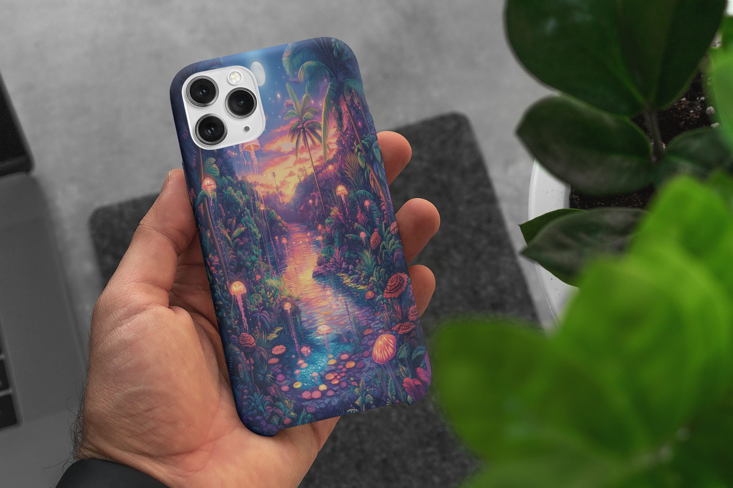 Magical Fantasy Mushroom Phone Case