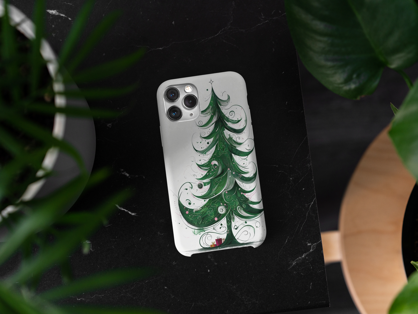 Cute Christmas Tree Phone Case