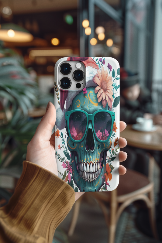 Psychedelic Skull Tough Case