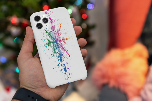 Beautiful Colorful Snowflake Design