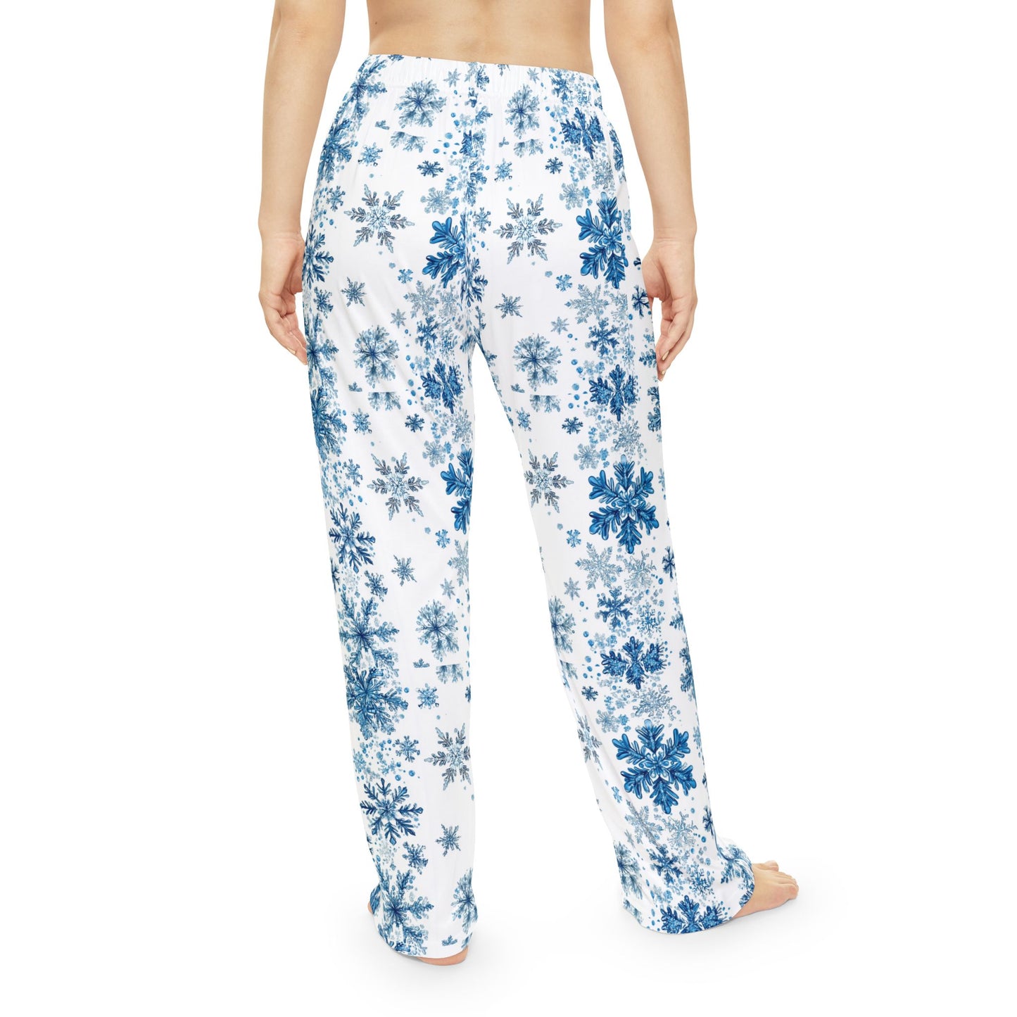 Blue Snowflake Pajama Pants