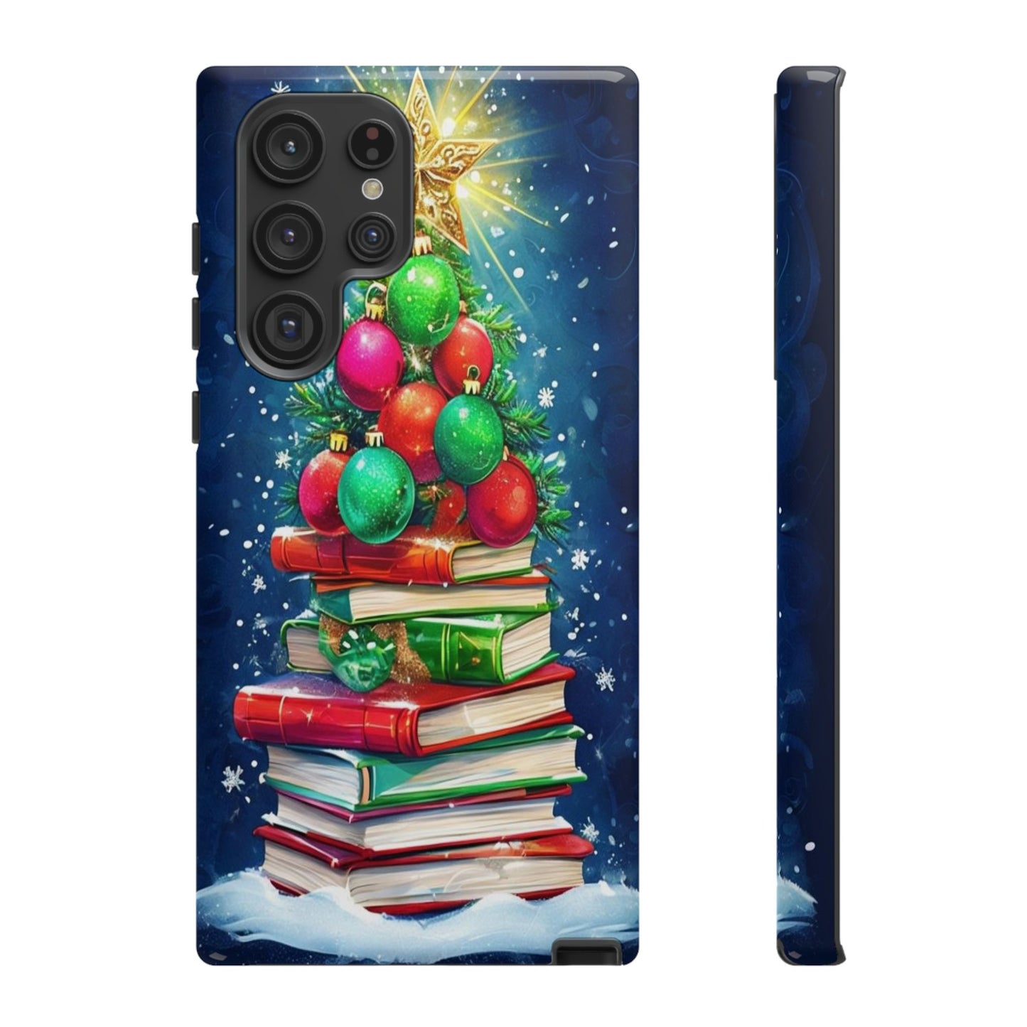 Cute Christmas Books Phone Case