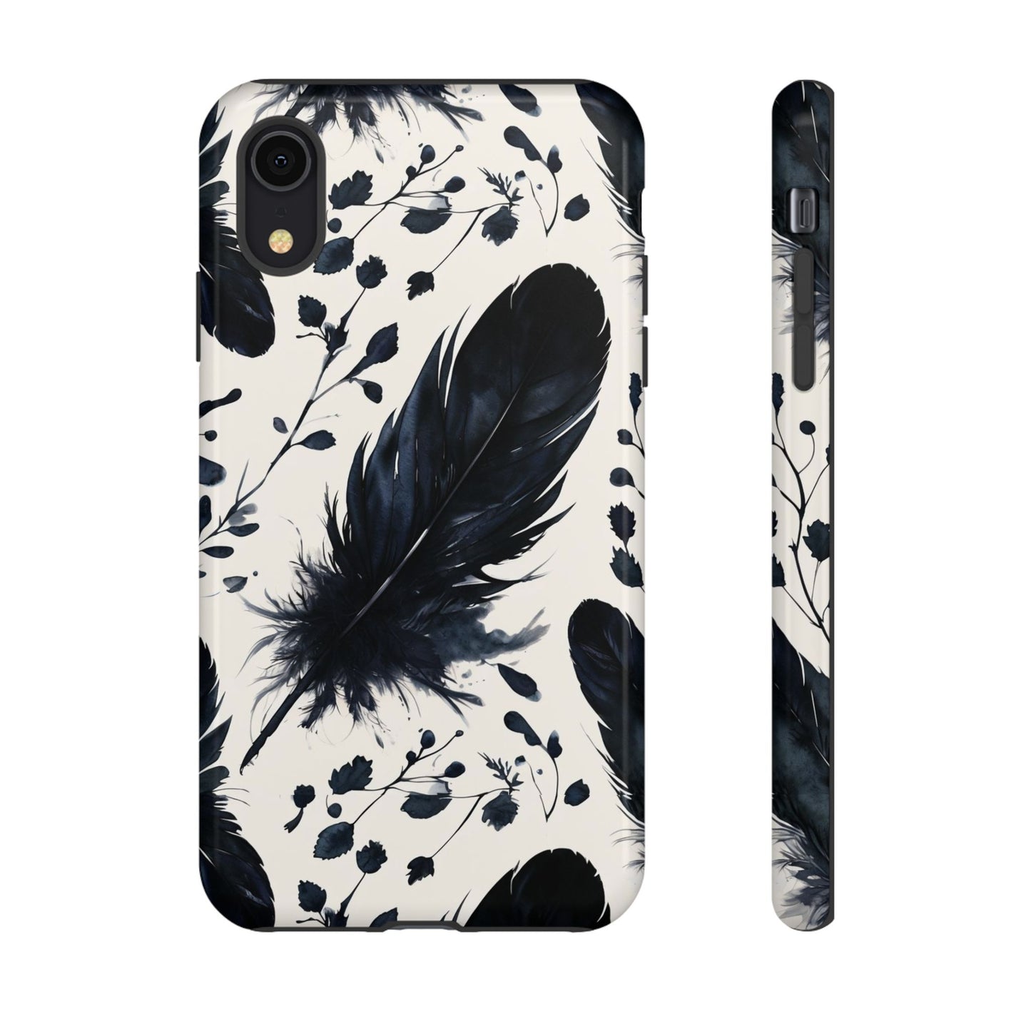 Raven Feather Phone Case