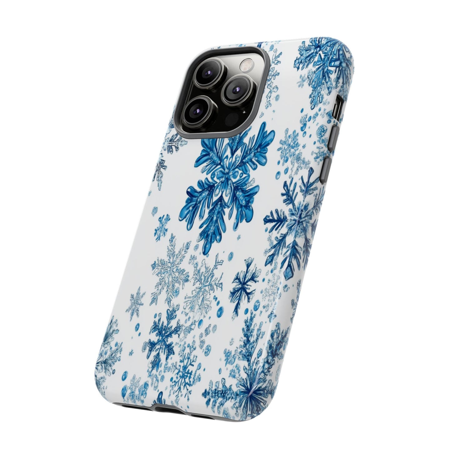 Blue Snowflake Phone Case