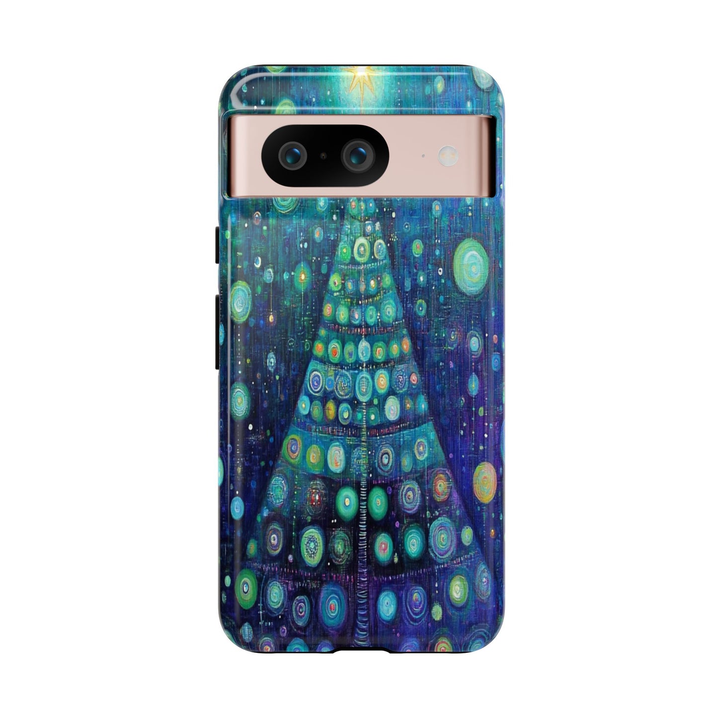 Phone Case - Beautiful Abstract Christmas Tree Design