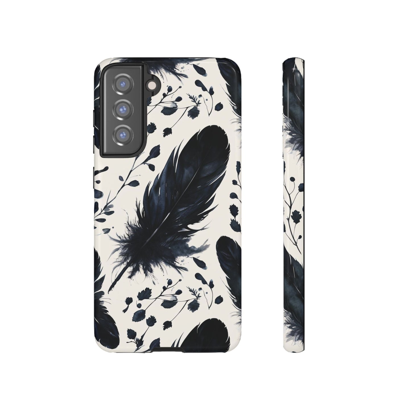 Raven Feather Phone Case