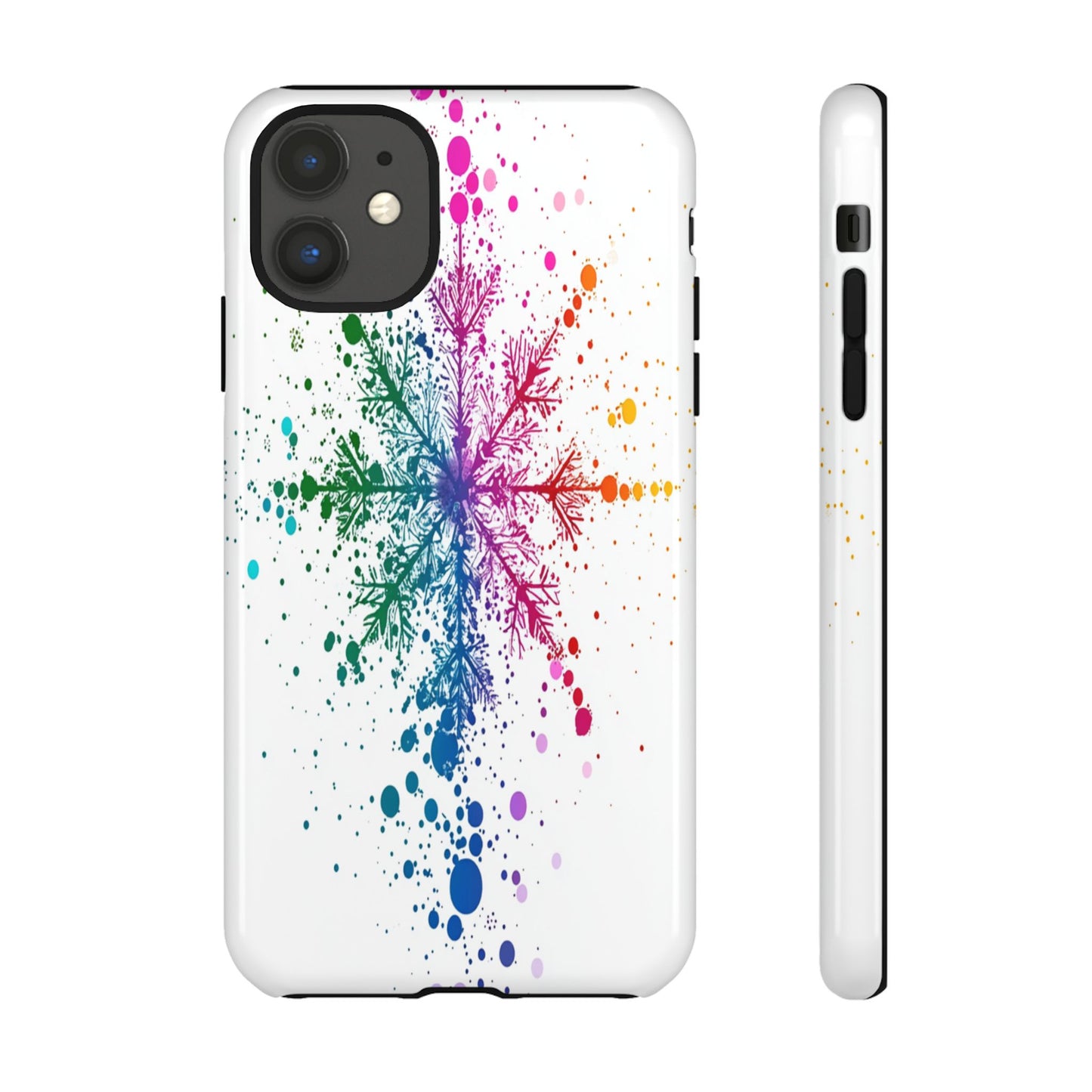 Beautiful Colorful Snowflake Design