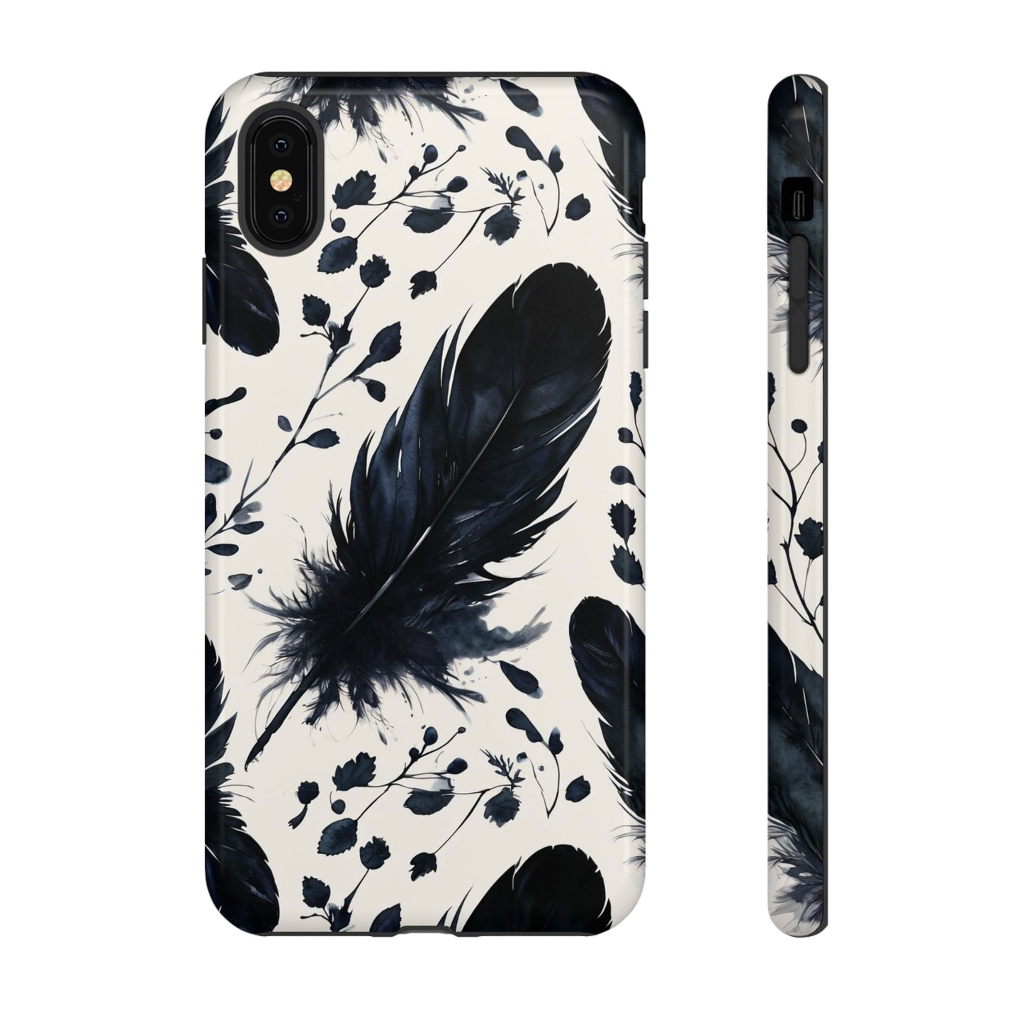 Raven Feather Phone Case