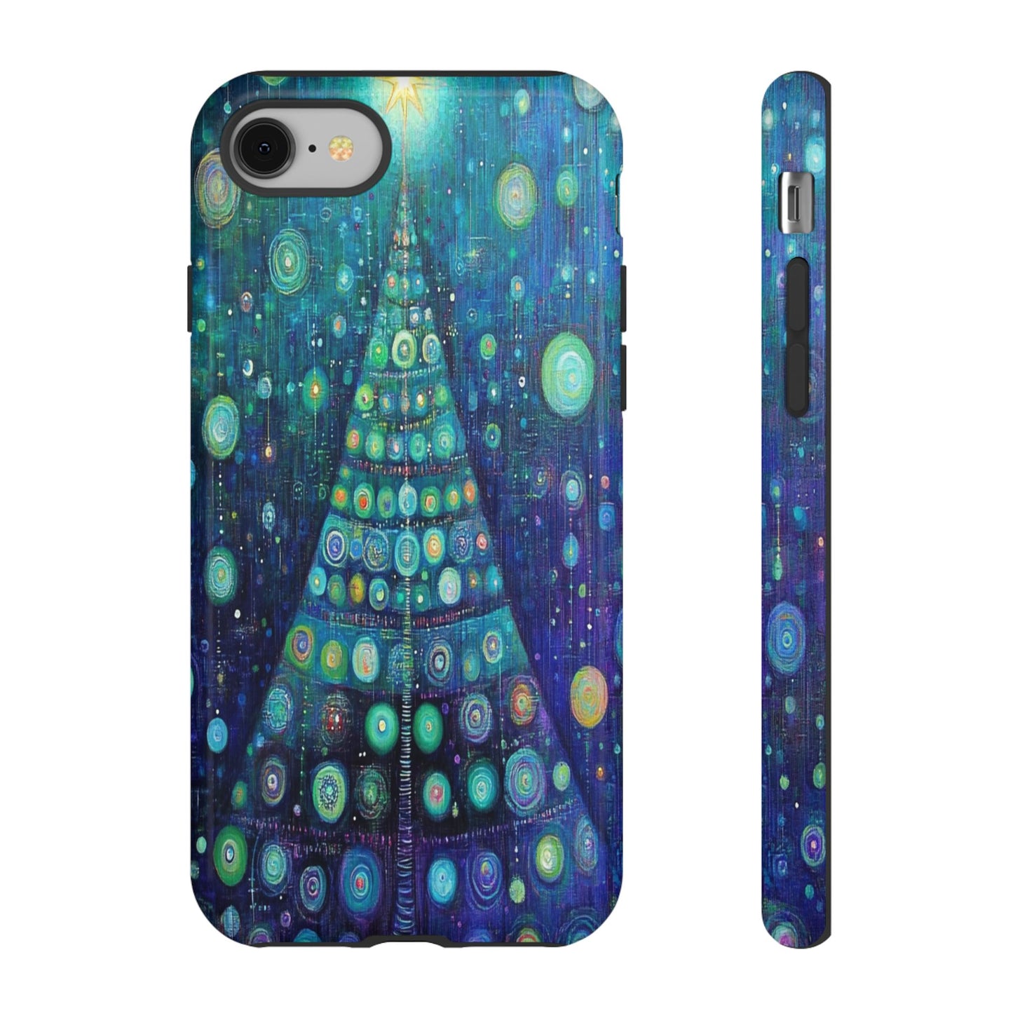 Phone Case - Beautiful Abstract Christmas Tree Design