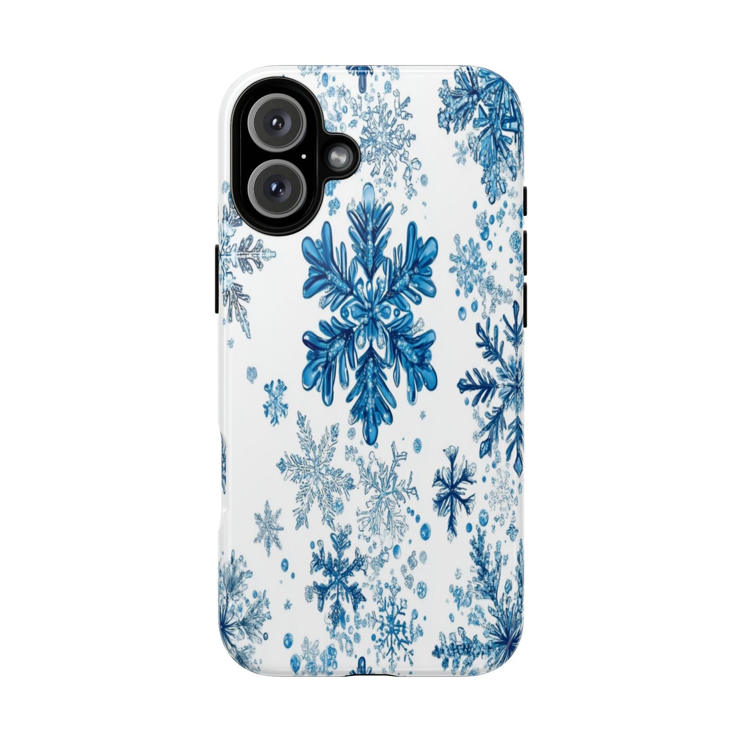 Blue Snowflake Phone Case