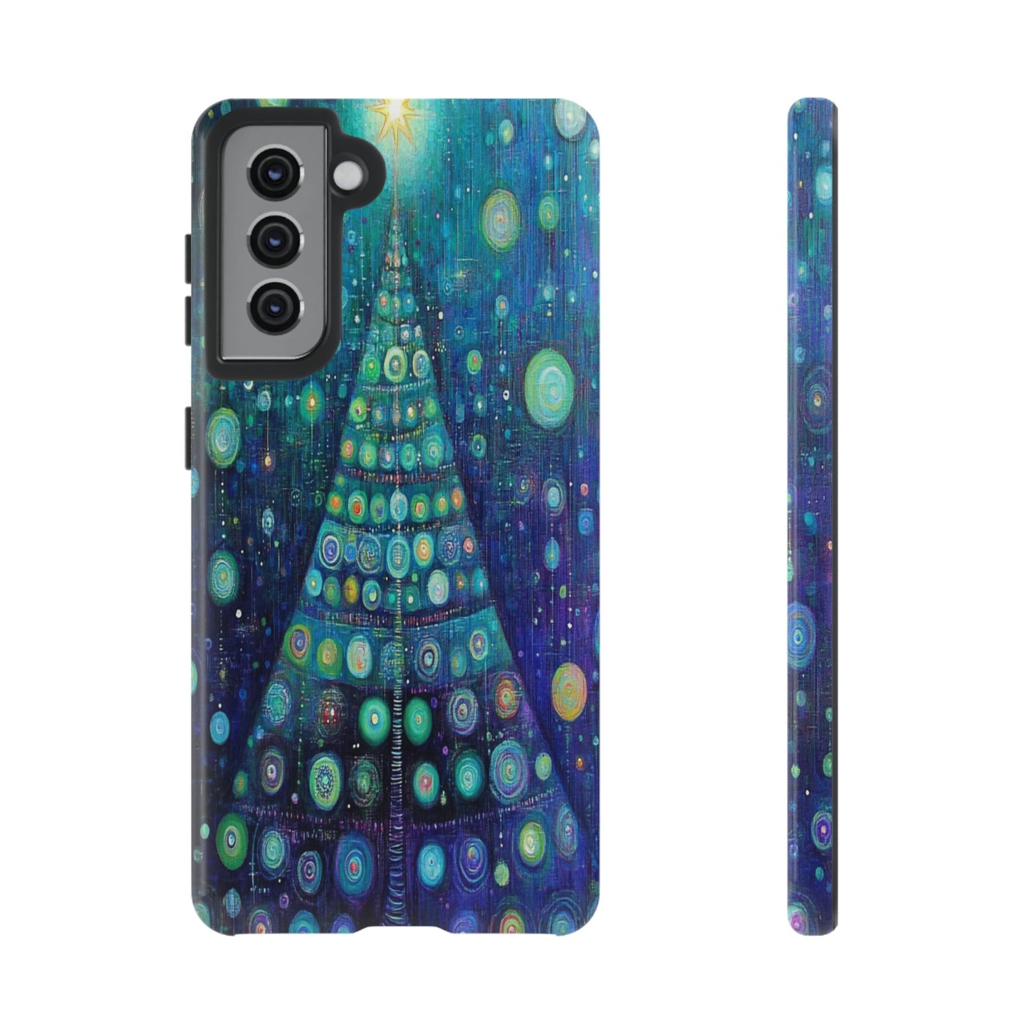 Phone Case - Beautiful Abstract Christmas Tree Design