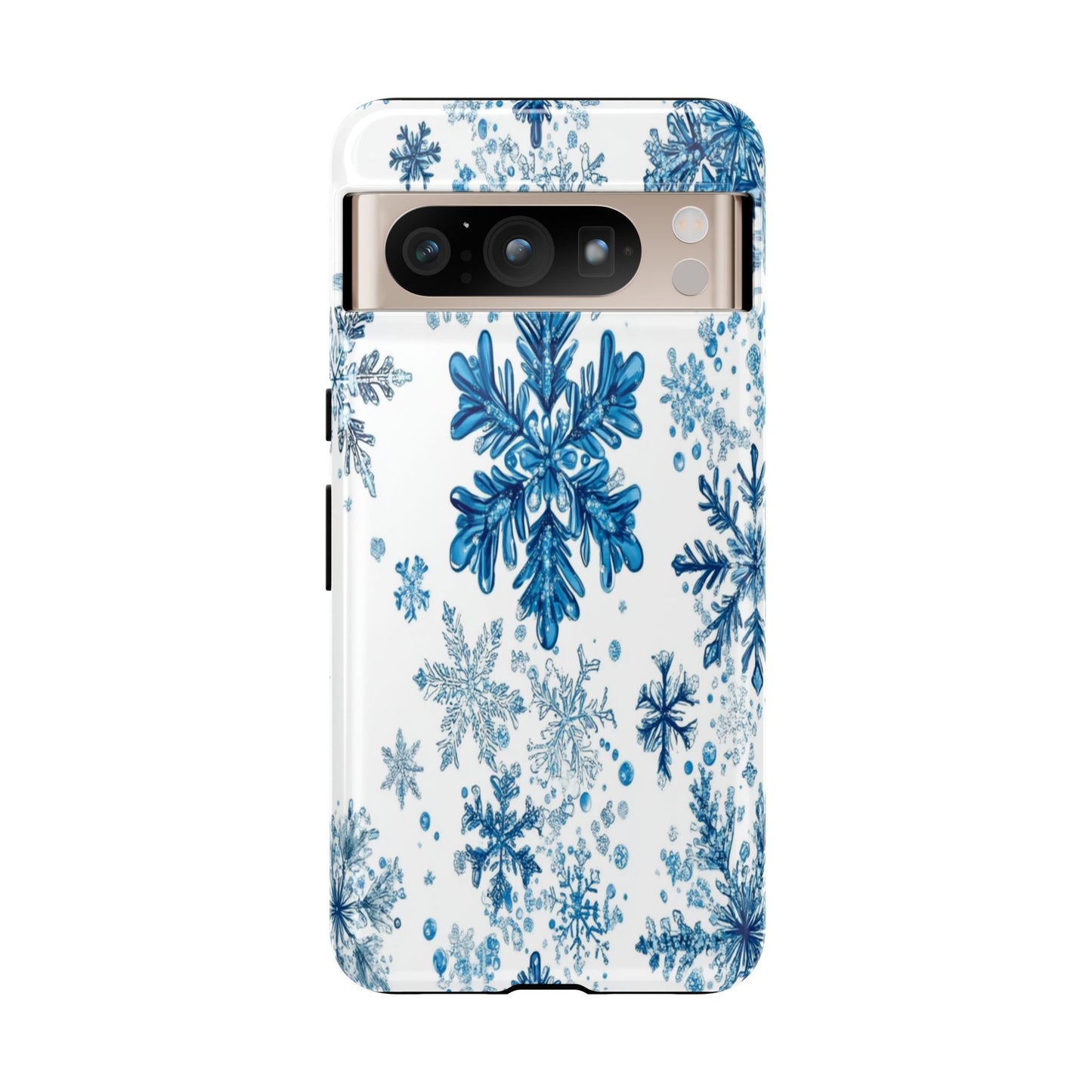 Blue Snowflake Phone Case