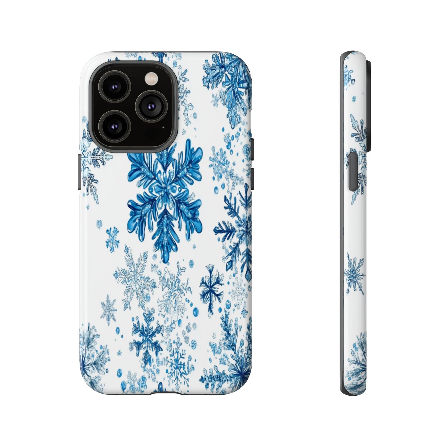 Blue Snowflake Phone Case