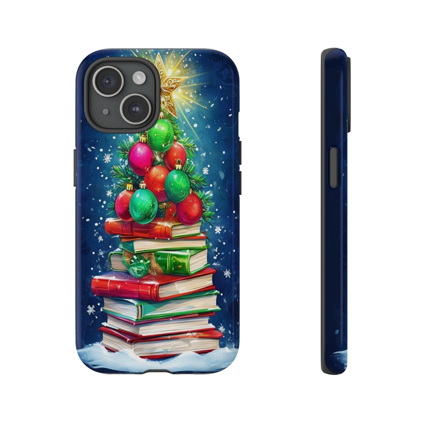 Cute Christmas Books Phone Case