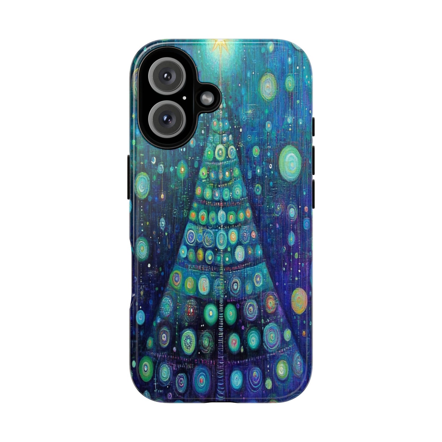 Phone Case - Beautiful Abstract Christmas Tree Design