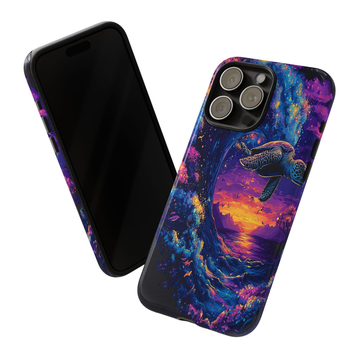 Cosmic Sea Turtle Tough Cases