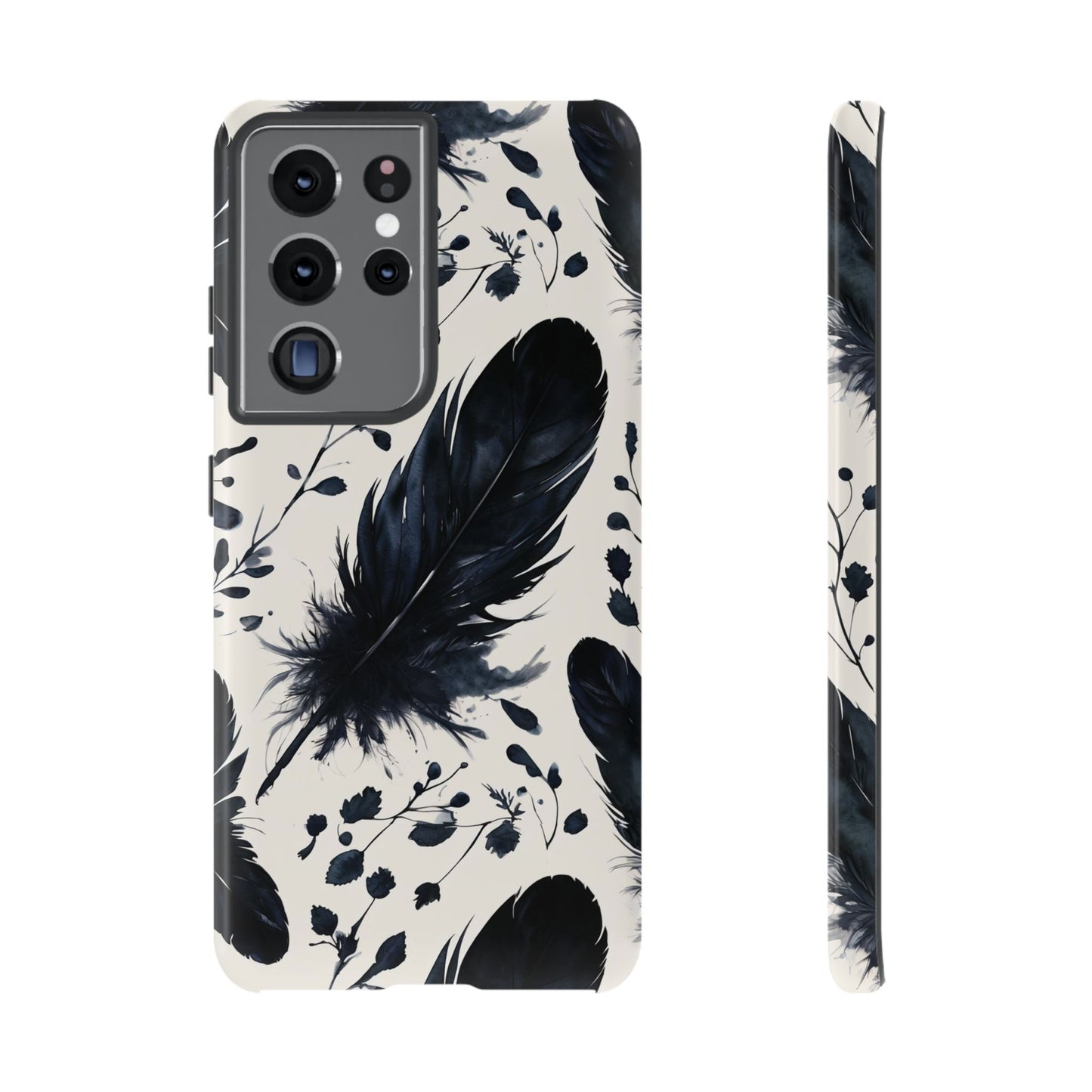 Raven Feather Phone Case