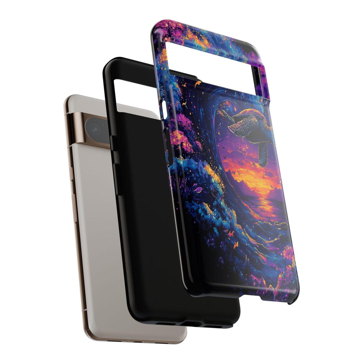 Cosmic Sea Turtle Tough Cases