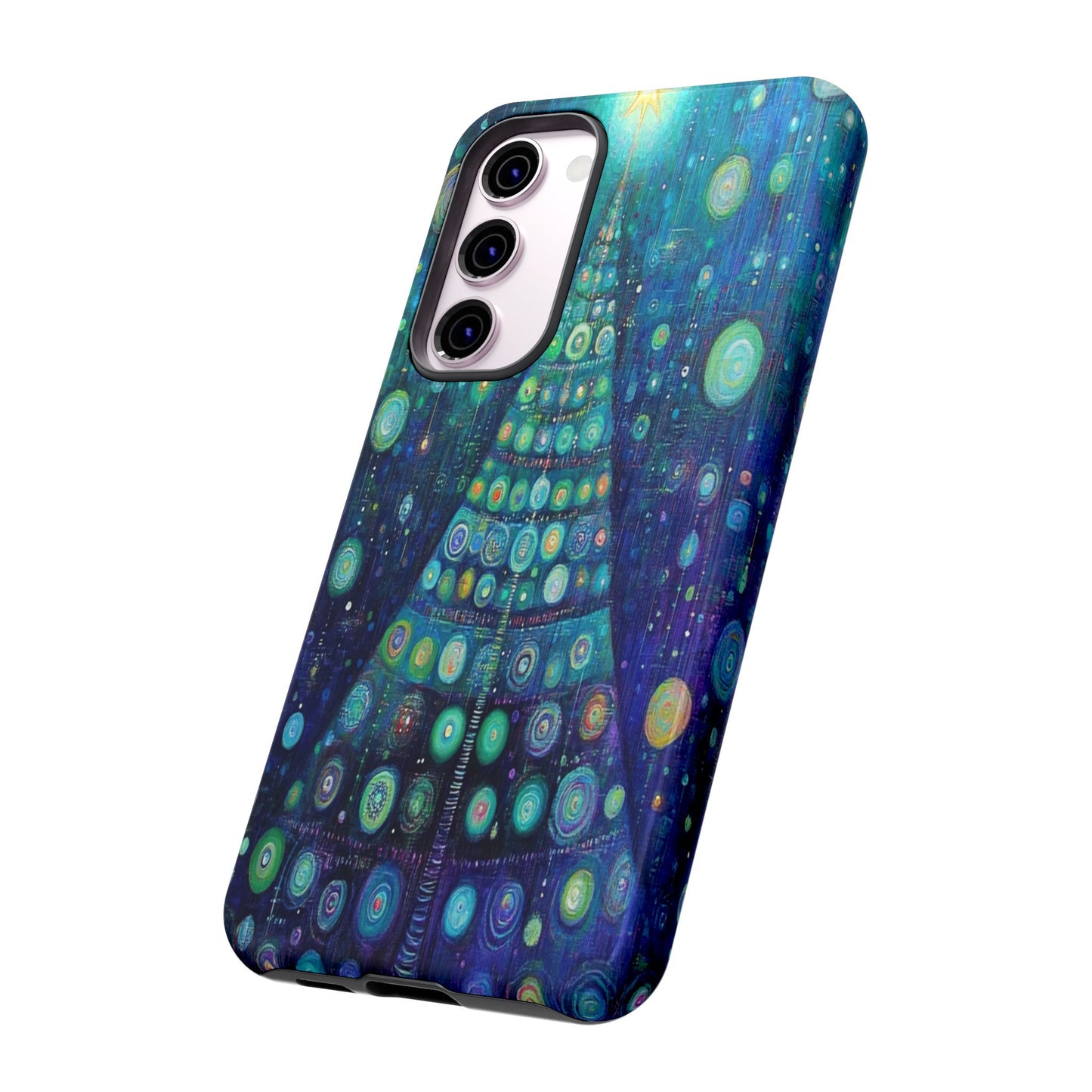 Phone Case - Beautiful Abstract Christmas Tree Design