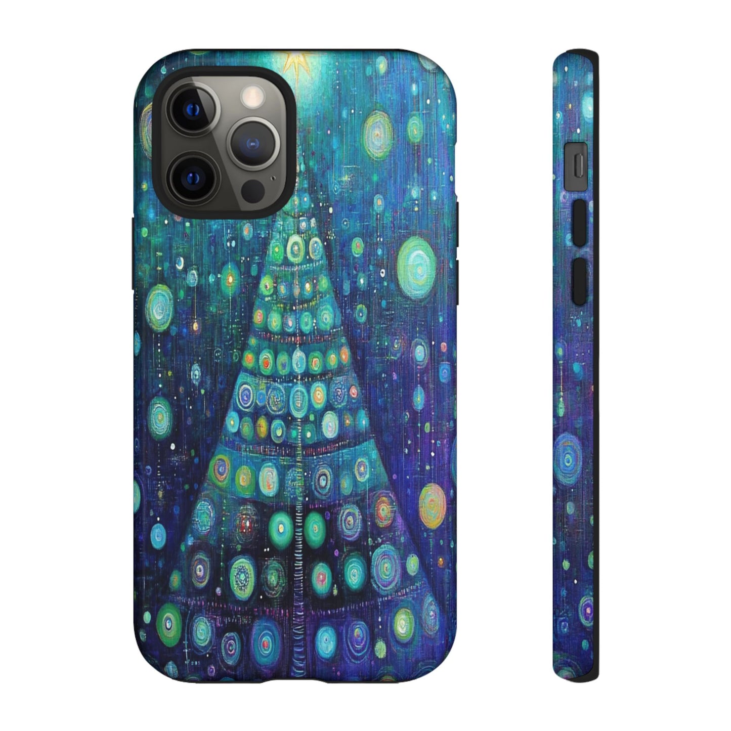 Phone Case - Beautiful Abstract Christmas Tree Design