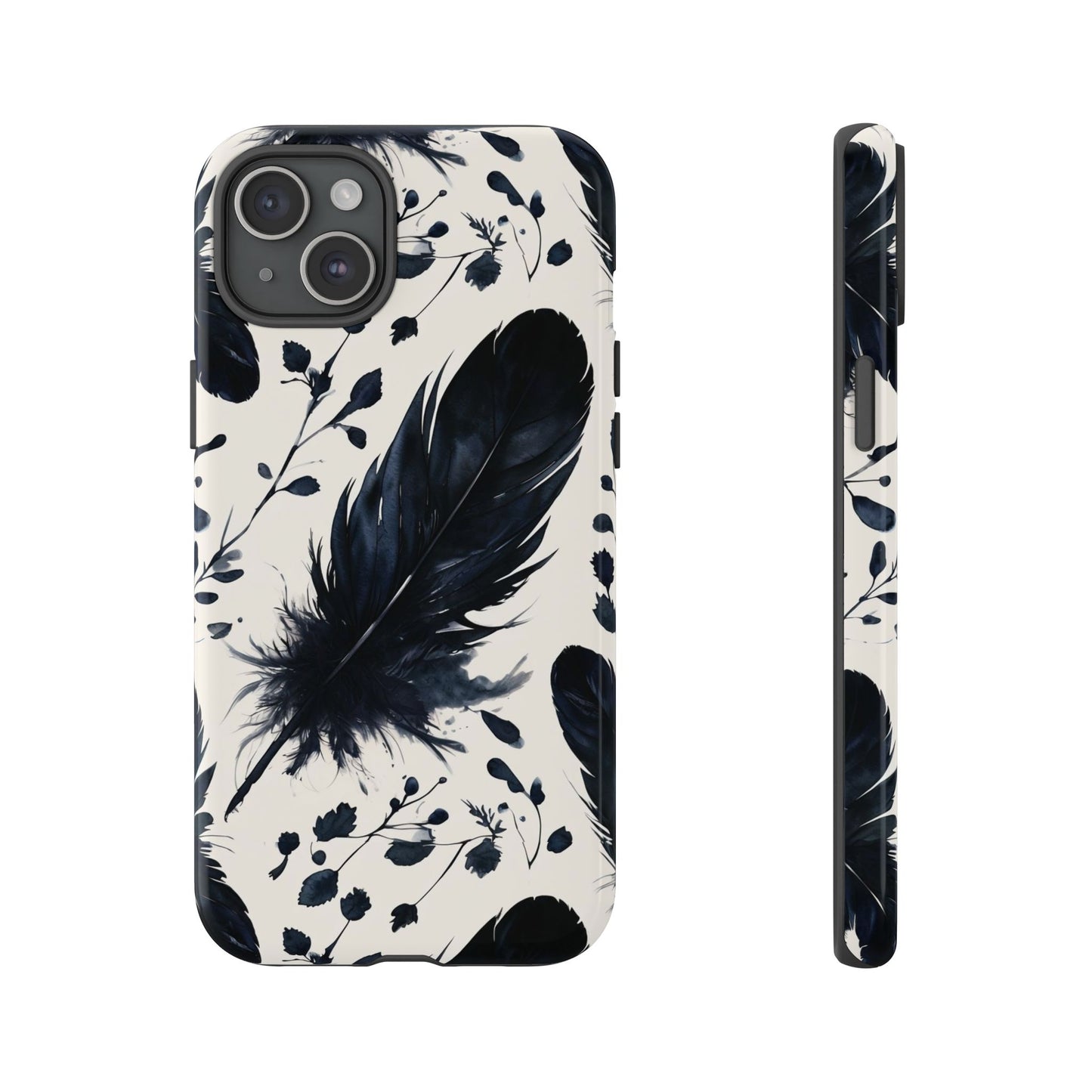 Raven Feather Phone Case