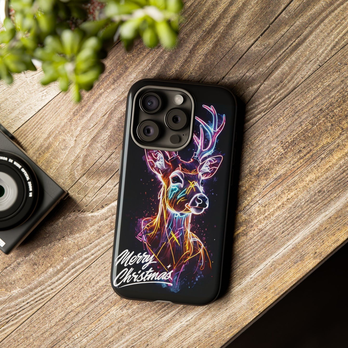 Glowin' Reindeer Phone Case