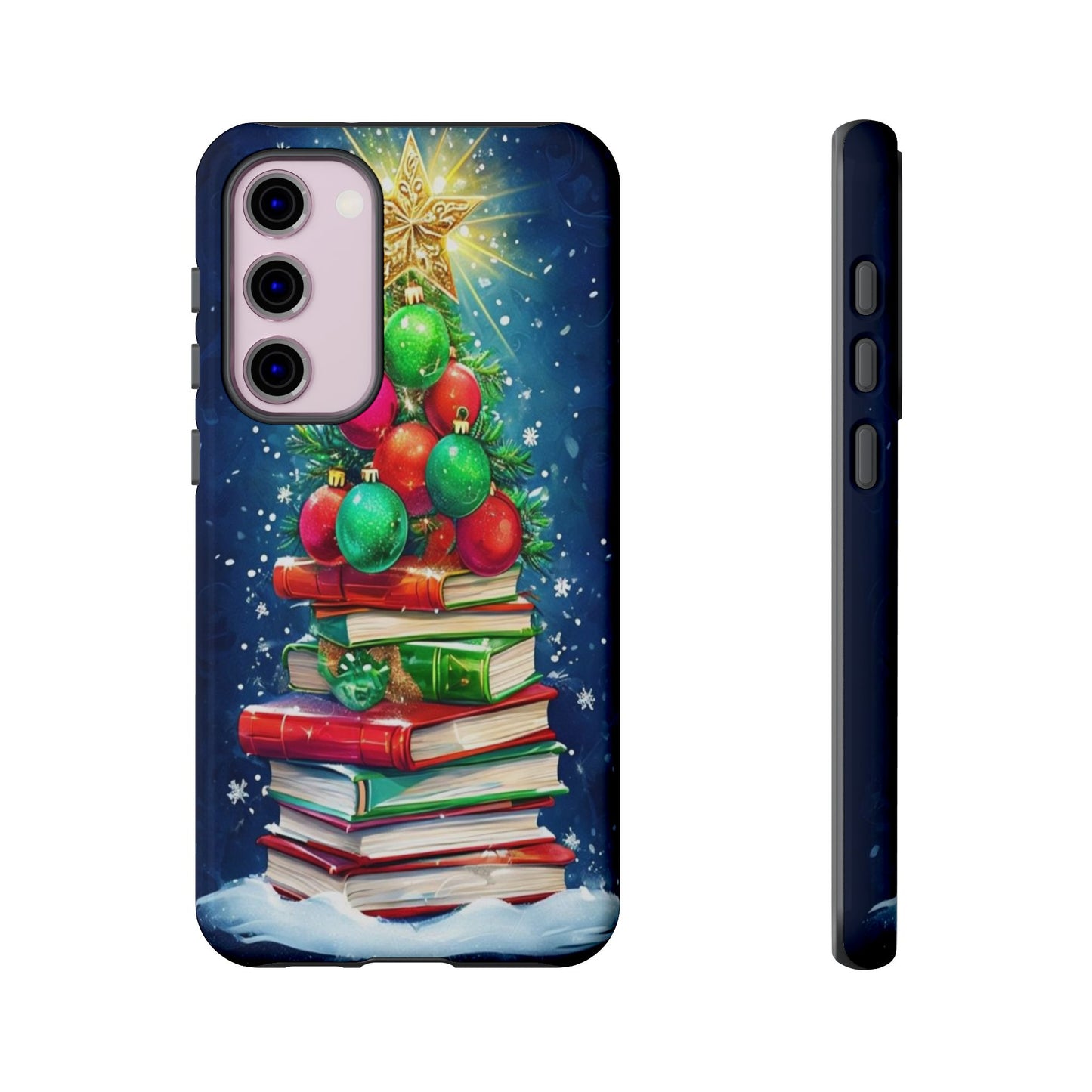 Cute Christmas Books Phone Case