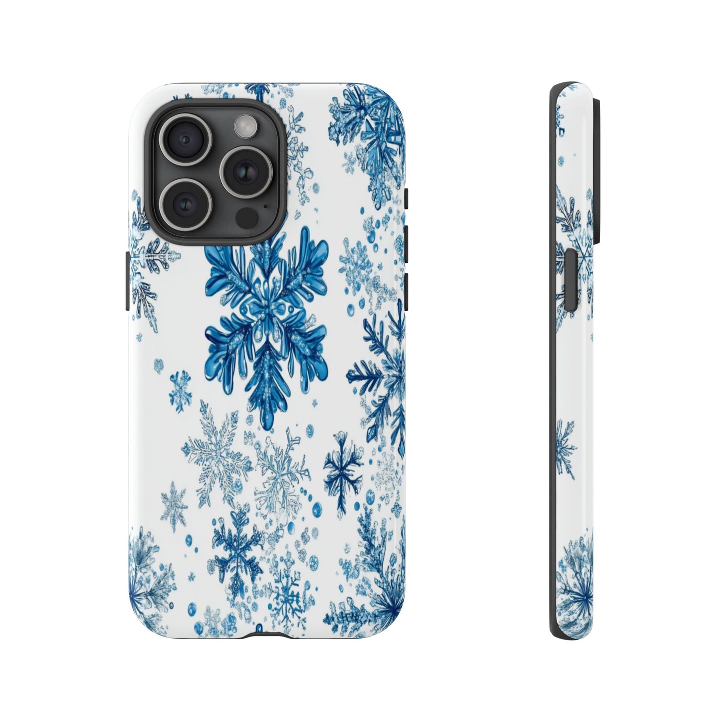 Blue Snowflake Phone Case